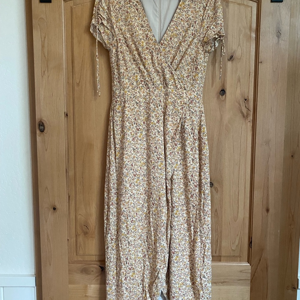 Madewell Floral Midi Dress